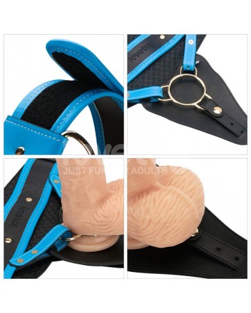 Arnes con Dildo con Vibracion 95