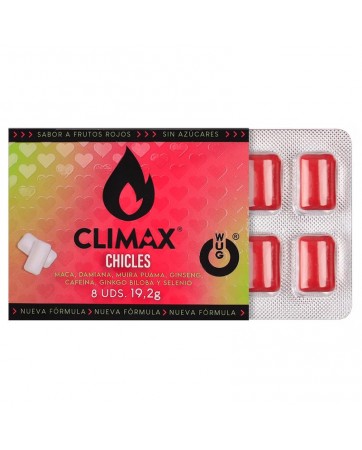 Chicle Climax Gum 8 Uds