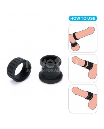 Anillo Pene Pinnacle Pro Twin Grip Stretcher