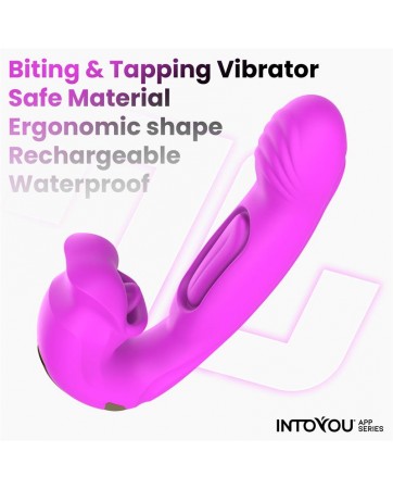 Bimby Vibrador con Mordisqueo y Lengua Doble Tapping con APP