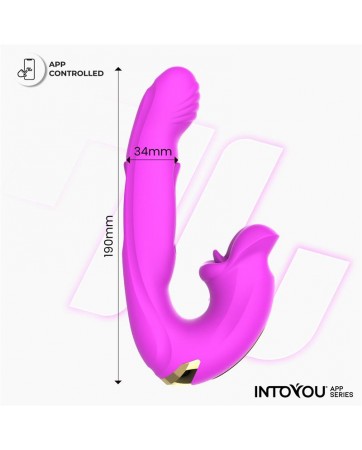 Bimby Vibrador con Mordisqueo y Lengua Doble Tapping con APP