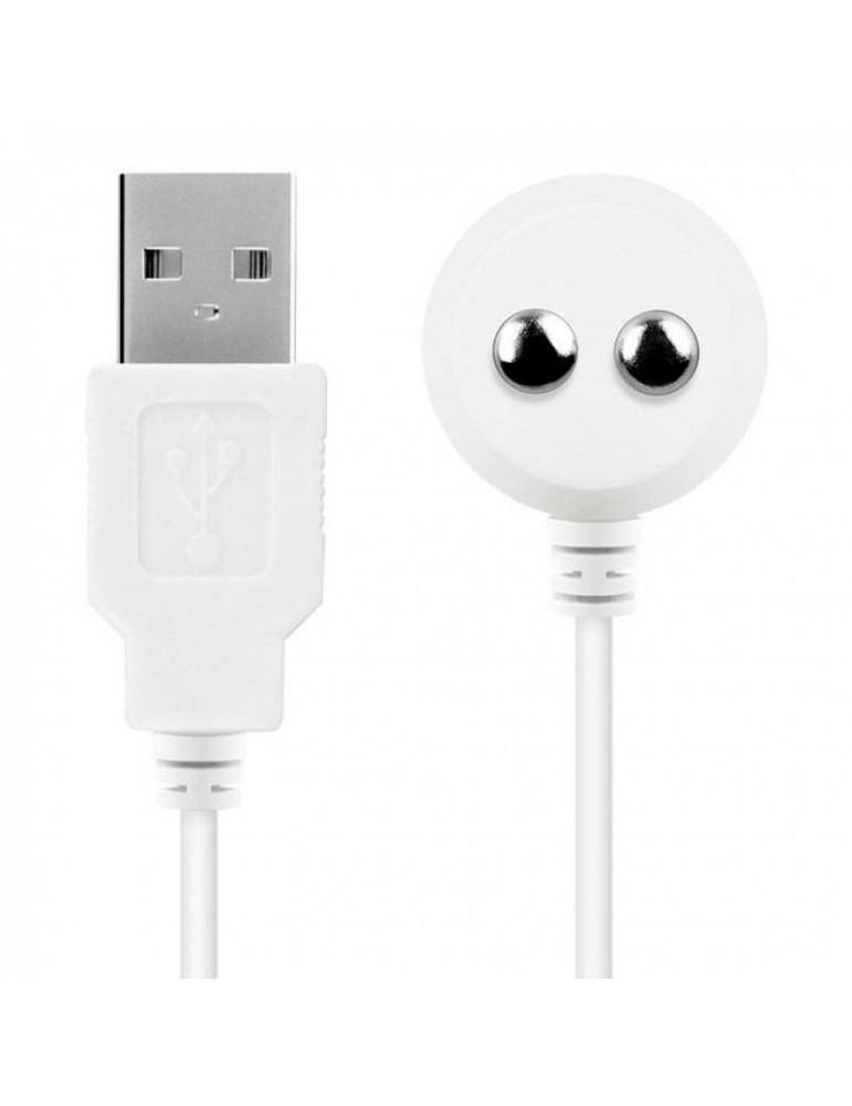 Cable Magnetico USB Blanco