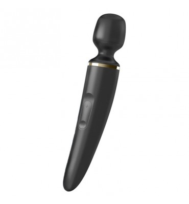 Masajeador Wand er Woman Negro y Dorado