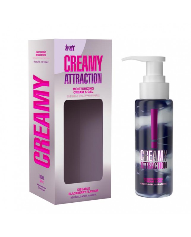 Crema y Gel Besable Sabor Mora 100 ml