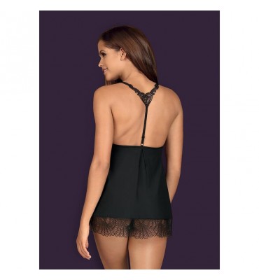 Chiccanta Babydoll y Tanga Negro