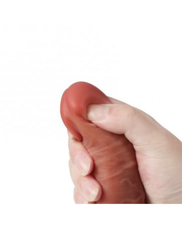 Leo Dildo Double Hardness Silicona DualLayer 944