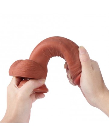 Leo Dildo Double Hardness Silicona DualLayer 944