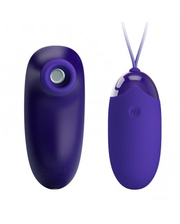 Succionador de Clitoris y Huevo Vibrador