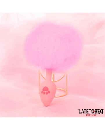 Plug de Silcona con Pompón...