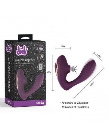 Double Orgasm Succionador de Clitoris Double Orgasm Succionador de Clitoris