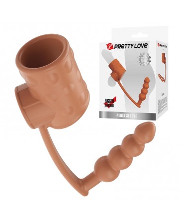 Plug Anal con Anillo para el Pene