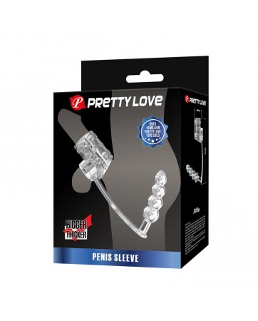 Plug Anal con Anillo para el Pene