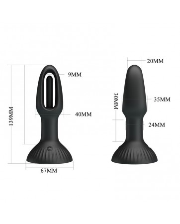 Hubert Plug Anal con Movimiento Wiggling