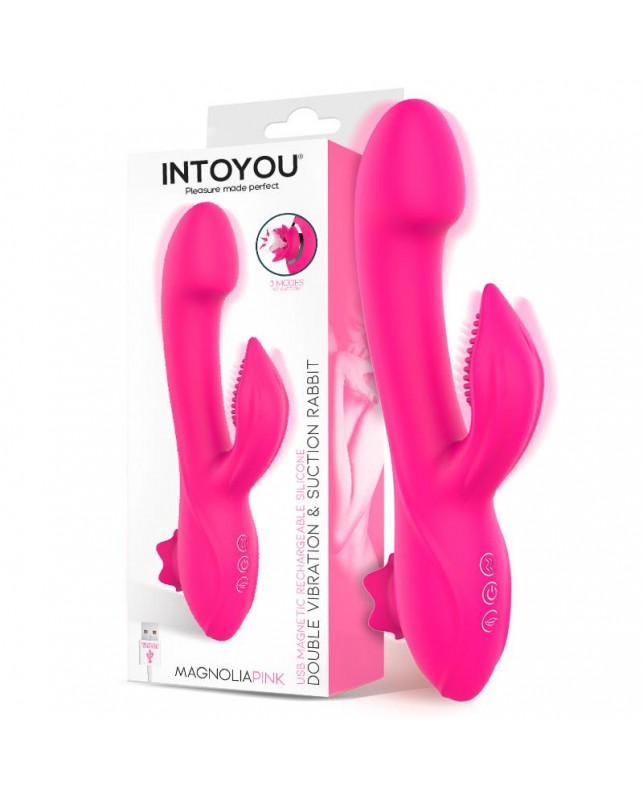 Magnoliapink Vibrador con Succion Magnoliapink Vibrador con Succion