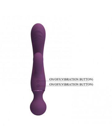 All Roundet Vibrador y Masajeador 2 en 1