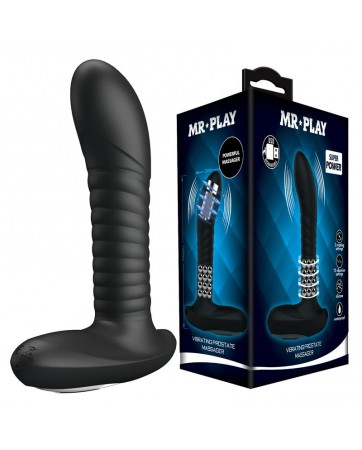 Masajeador Prostatico con Vibracion y Bolas Rotadoras