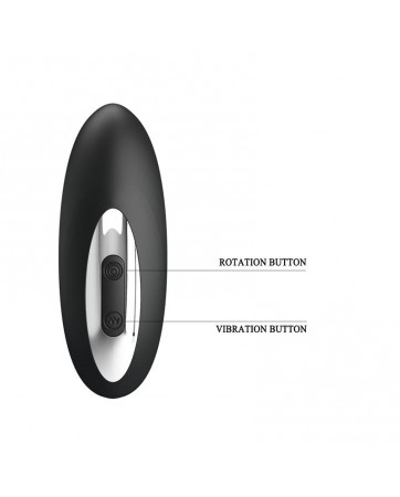 Masajeador Prostatico con Vibracion y Bolas Rotadoras