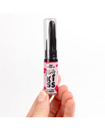 Flirty Kiss Geles para Sexo Oral Fresa y Menta 2x8gr