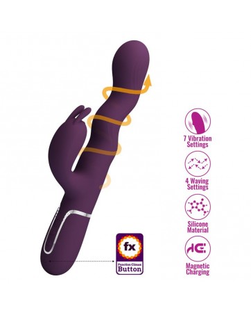 Laursen Vibrador con Movimiento Ondulante