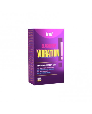Gel Vibrador Liquido Sabor Mora 15 ml