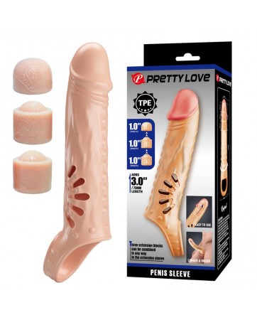 Funda para el Pene con Extensores