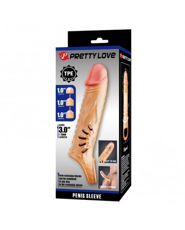 Funda para el Pene con Extensores