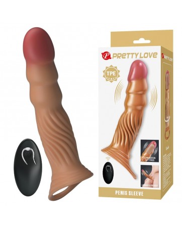 Funda para el Pene con Vibracion