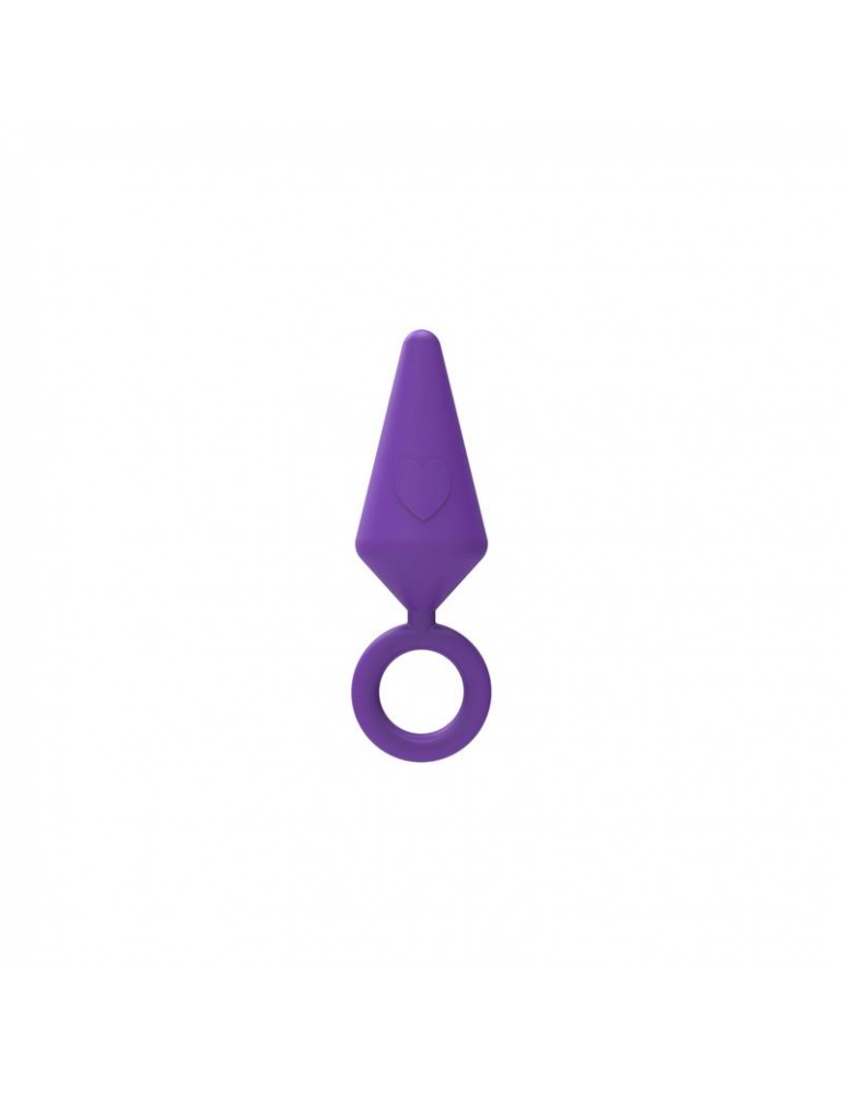 Plug Anal Candy Plug L Silicona Purpura