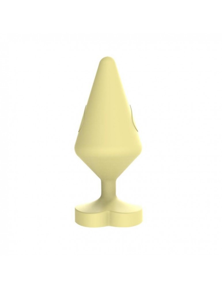 Plug Anal Luv Heart Large Amarillo