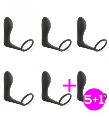 Pack 51 Ansel Plug Anal Vibracion y Anillo