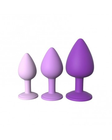 Kit 3 Plug Anal de Entremaniento