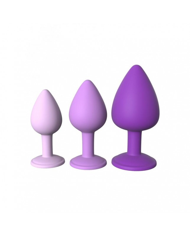 Kit 3 Plug Anal de Entremaniento
