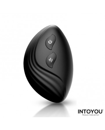 Synkox Girth Gainer con Doble Anillo para el Pene con Vibracion