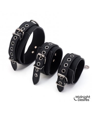 Set de Restricciones con Collar y Esposas