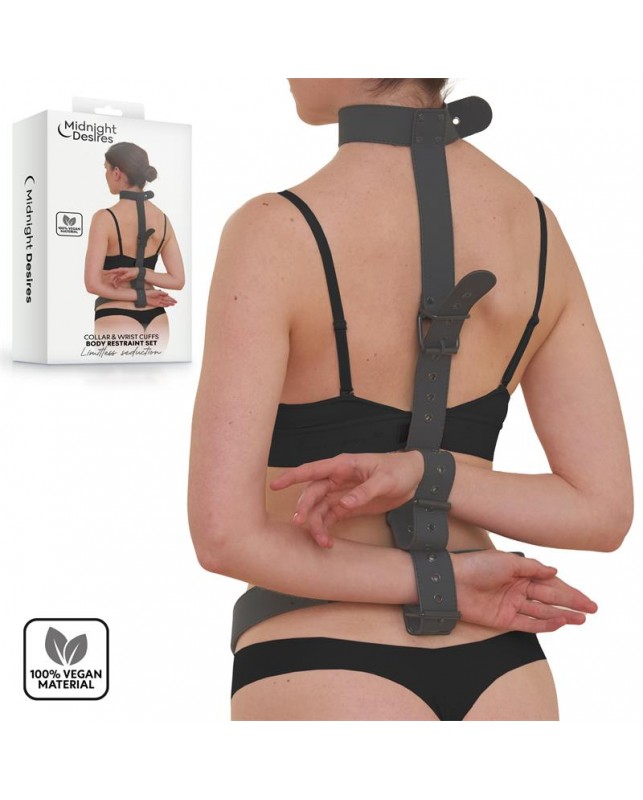 Set de Restricciones con Collar y Esposas