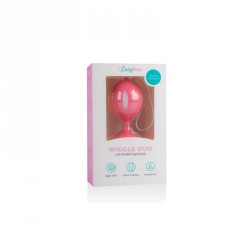 Bolas Kegel Wiggle Duo Rosa y Blanco