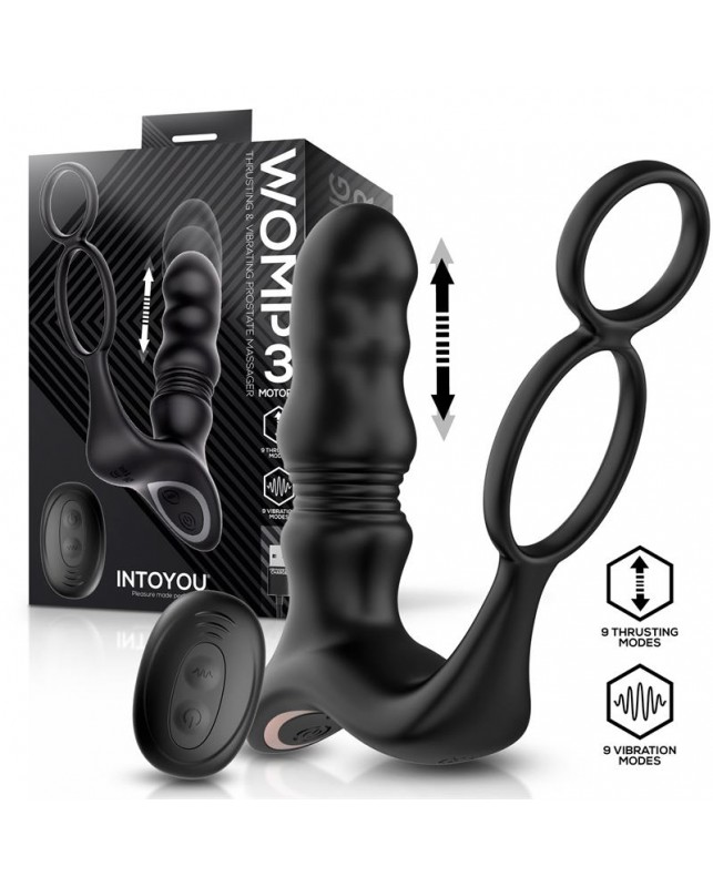 Womp Masajeador Prostatico con Vibracion Thrusting y Control Remoto