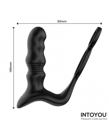 Womp Masajeador Prostatico con Vibracion Thrusting y Control Remoto