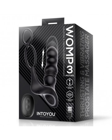 Womp Masajeador Prostatico con Vibracion Thrusting y Control Remoto