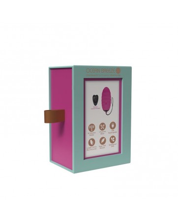 Huevo Vibrador Ocean Breeze 20 Control Remoto Rosa