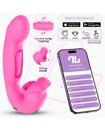 Bimby Vibrador con Mordisqueo y Lengua Doble Tapping con APP