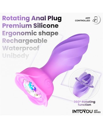 Moxy Plug Anal con Rotacion 360º con App
