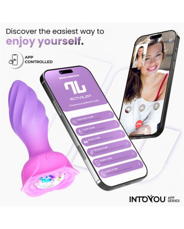 Moxy Plug Anal con Rotacion 360º con App