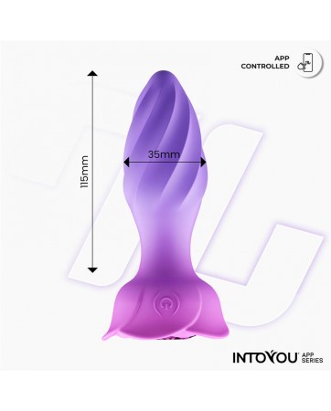 Moxy Plug Anal con Rotacion 360º con App