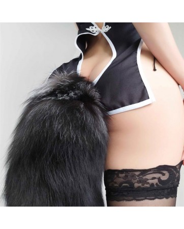 Plug Anal con Cola de Zorro S