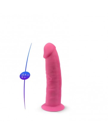 Dildo Dual Density Brilla en la Oscuridad Mod 6