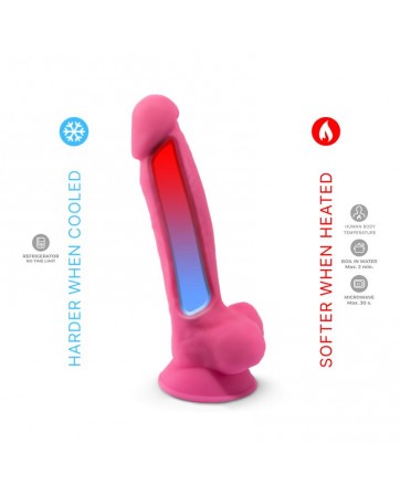 Dildo Dual density Brilla en la Oscuridad Mod 1 7