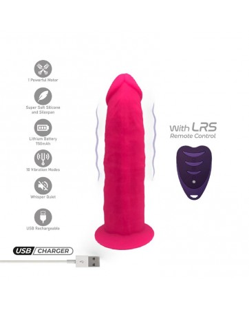 Dildo Dual Density con Vibracion Mod 2 7