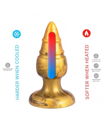 Goldy Plug anal Fantasy Silicona liquida