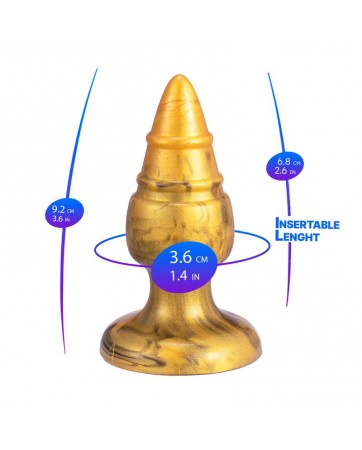 Goldy Plug anal Fantasy Silicona liquida